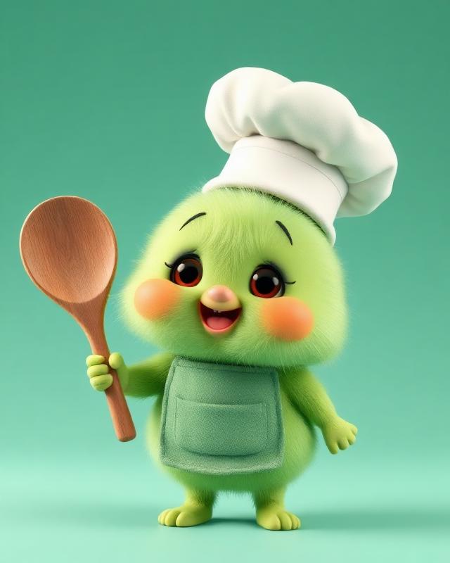 3D cartoon character